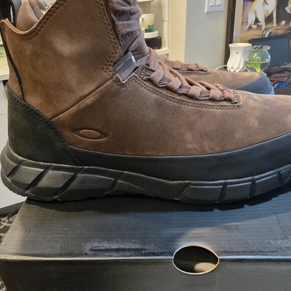 Oakley Coyote Mid Zip Boots - FOF100348-880 - Mens Size 10 Brown / Black NEW - Picture 6 of 11